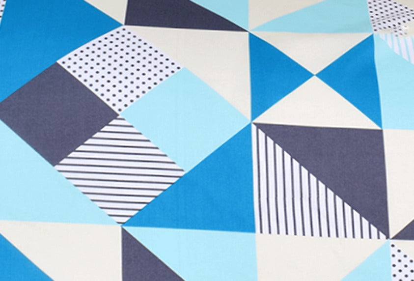 2 Pcs Printed Bed Sheet NB-1052