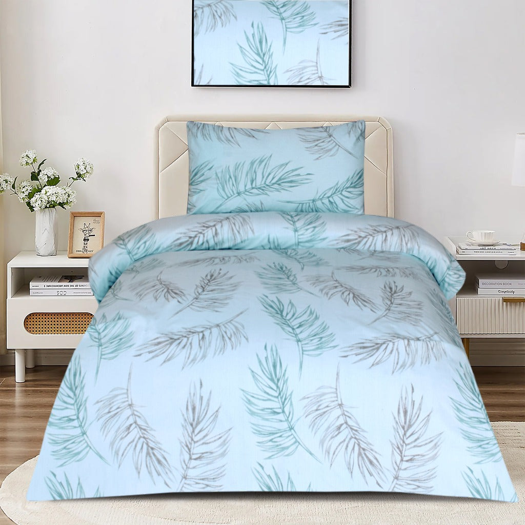 2 Pcs Printed Bed Sheet NB-1058