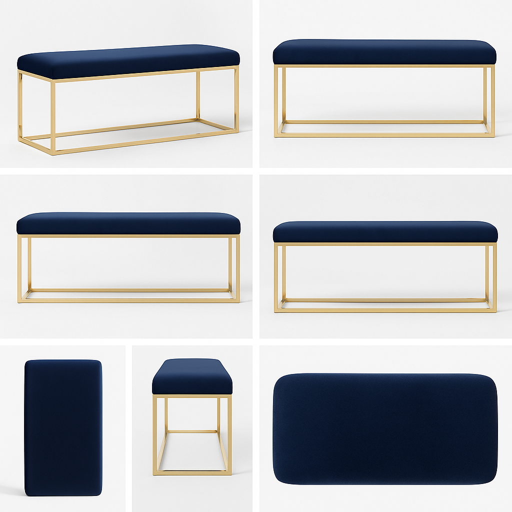 Royal Sapphire Bench - 1545