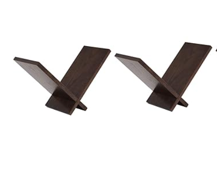 Wooden Wall Type Bookshelf Shelves - 1466