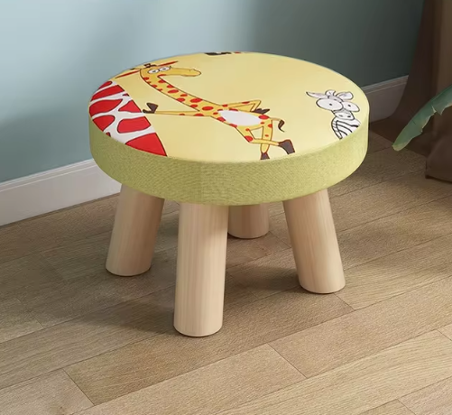 Elegant Creative Fabric Art Small Stool - 1469