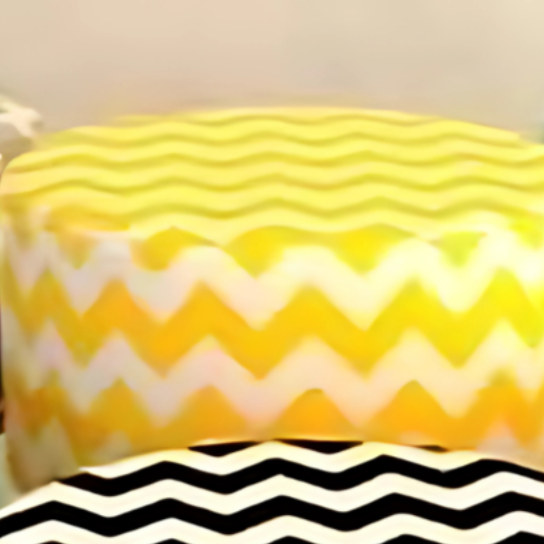 1 Seater Luxury Round Stool - 1538