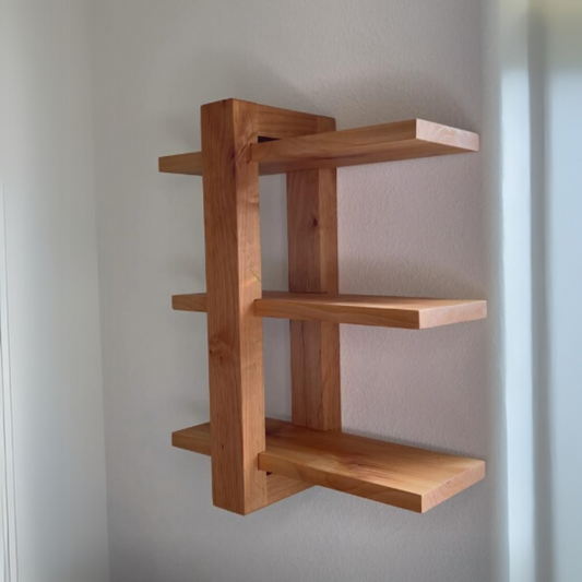 Creative Wooden Shelve Rack - 1498