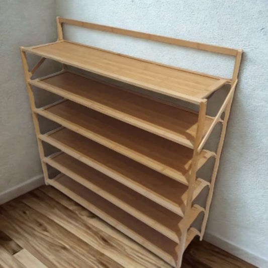 Creative Wooden elegant Shoe Rack - 1497