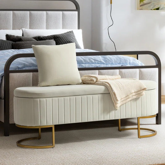 3 Seater Luxury Nordic Ottoman Storage Box -1307