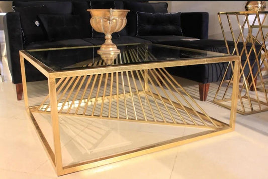 Coffee Table Laser Gold MDF SHEET - 1328