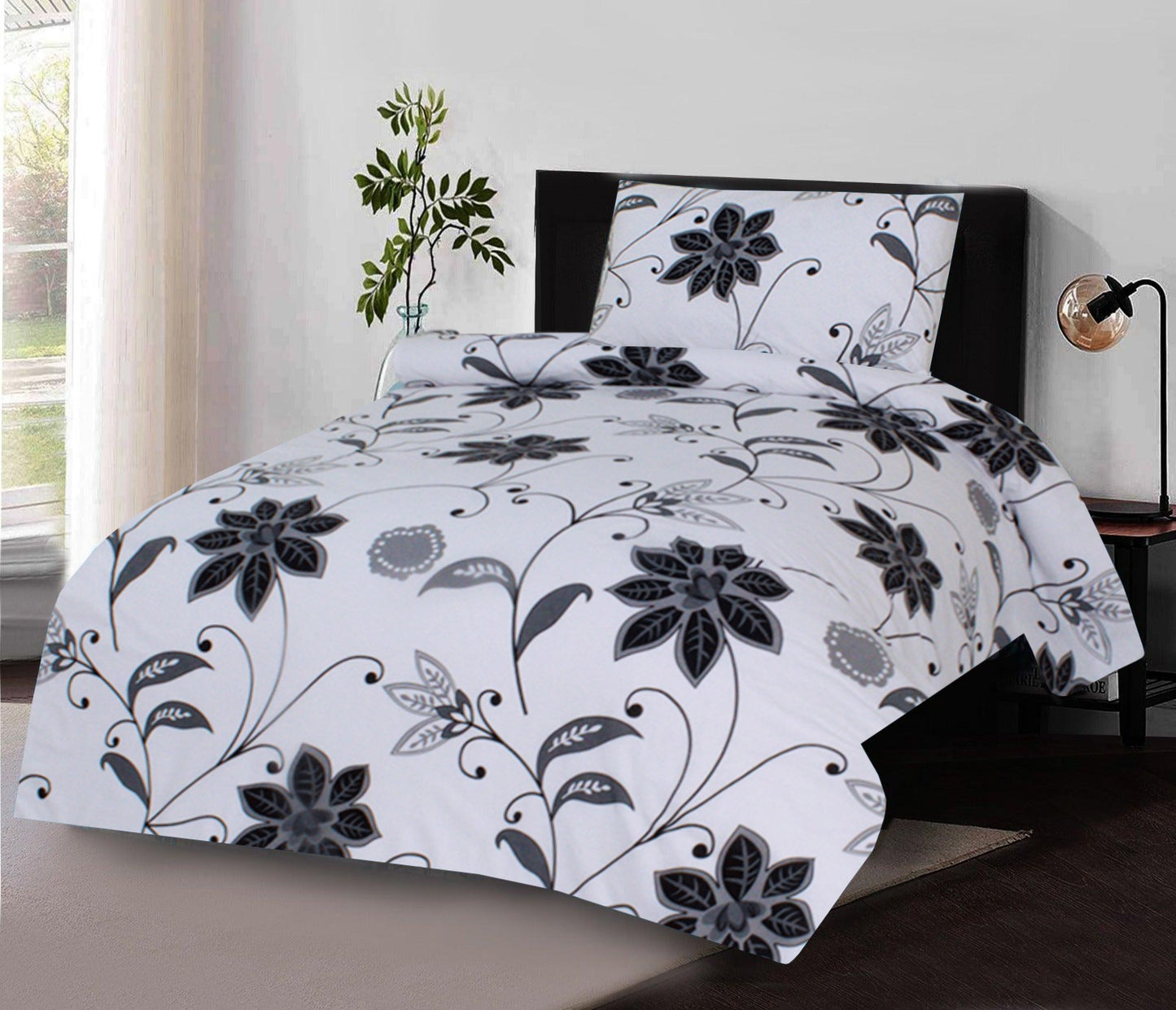 2 Pcs Printed Bed Sheet MHS-930