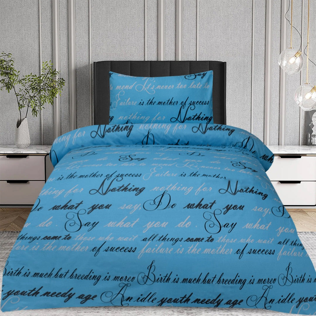 2 Pcs Printed Bed Sheet MHS-962