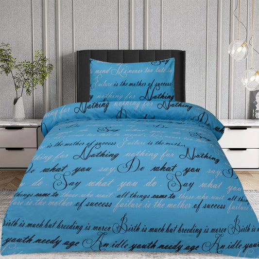 2 Pcs Printed Bed Sheet MHS-962