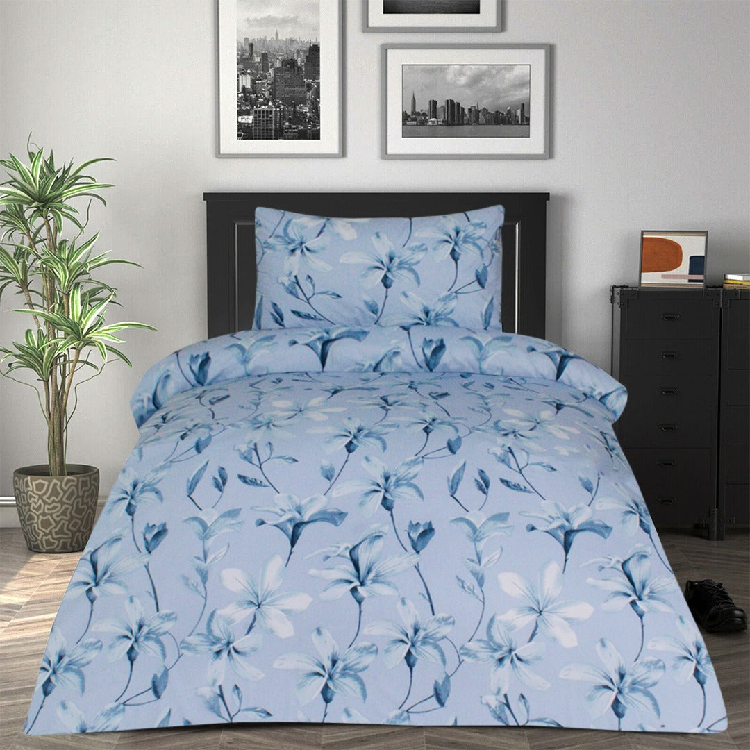 2 Pcs Printed Bed Sheet NB-967