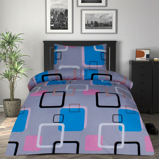 2 Pcs Printed Bed Sheet NB-979