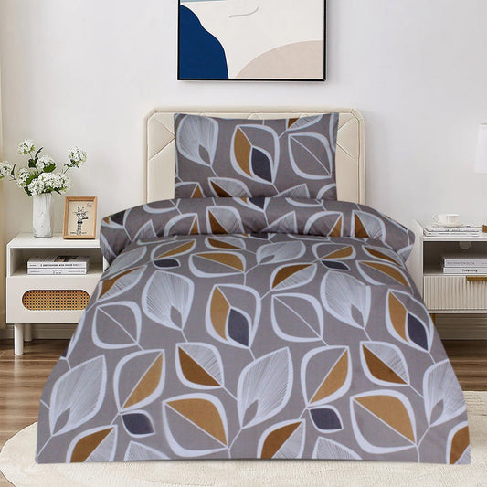 2 Pcs Printed Bed Sheet NB-974