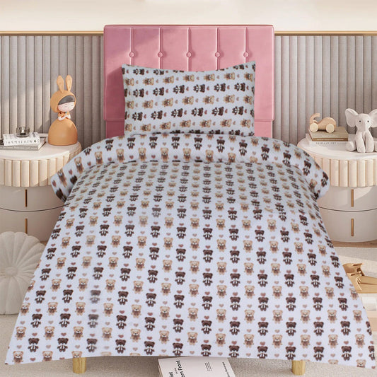 2 Pcs Printed Bed Sheet NB-988