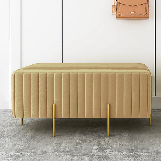 Wooden stool 2 Seater With Steel Stand - 177 - 92Bedding