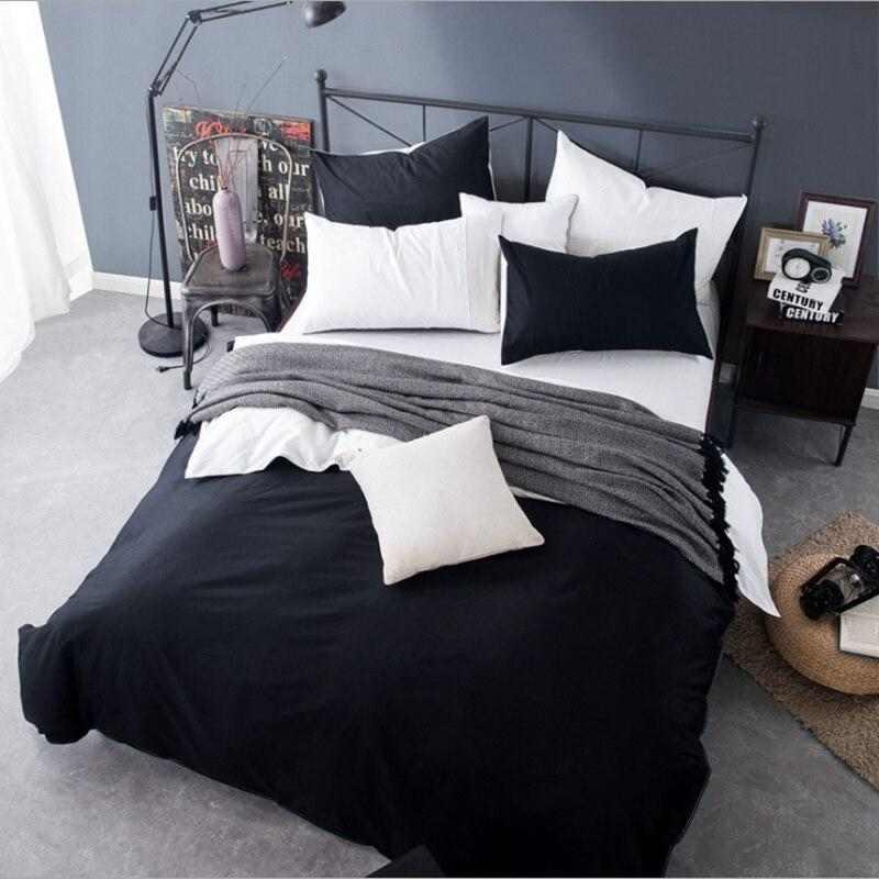 Exotic Luxury Reversible Black And White Duvet Set - 8 Pieces - 92Bedding