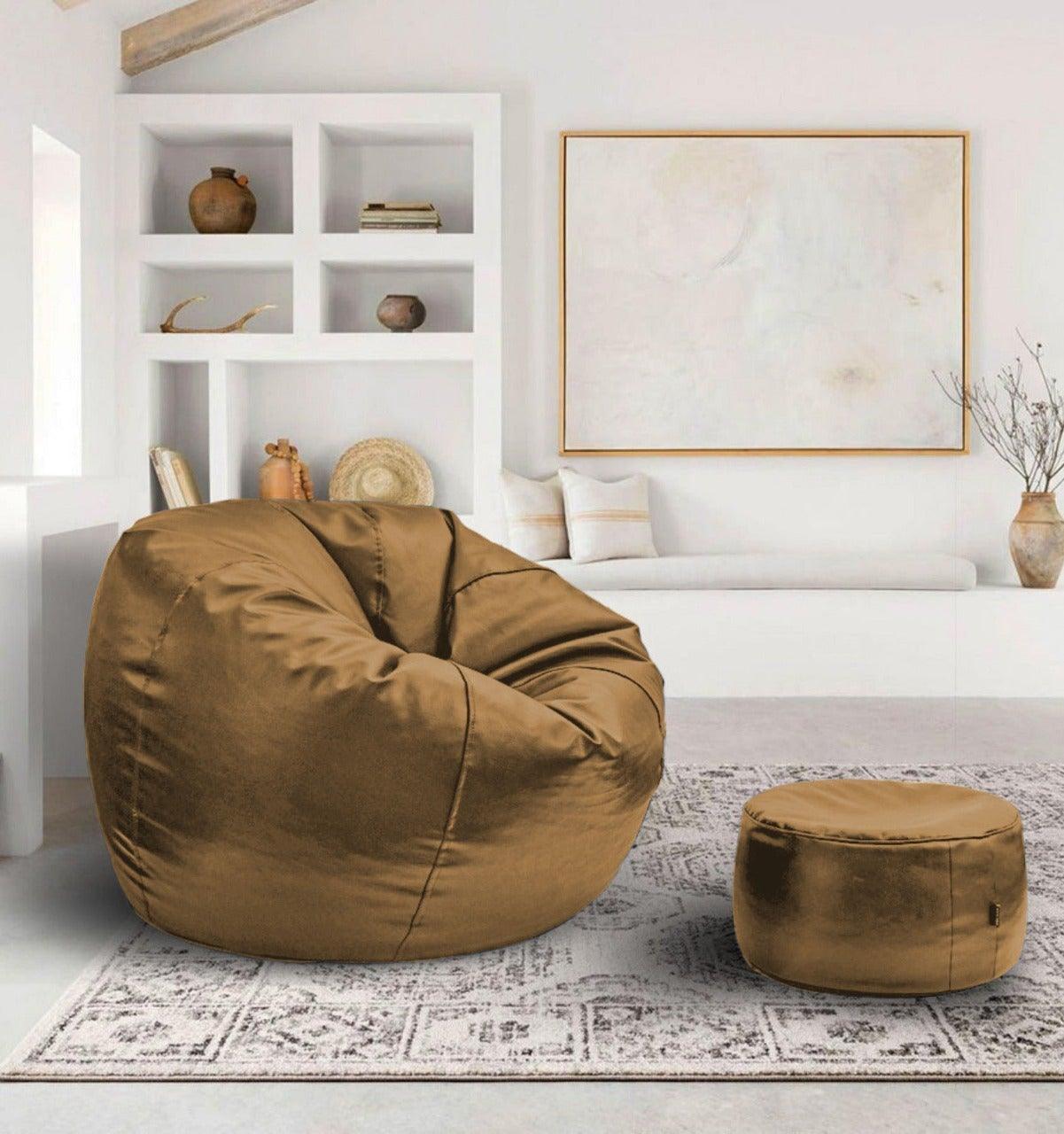 GOLDEN - PUFFY BEAN BAG - 92Bedding