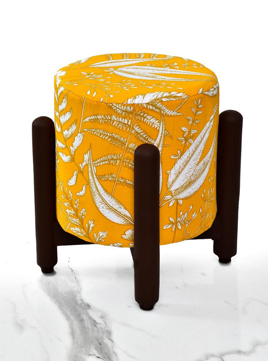 Wooden stool Printed Drone Shape- 1243 - myhomestyle.pk