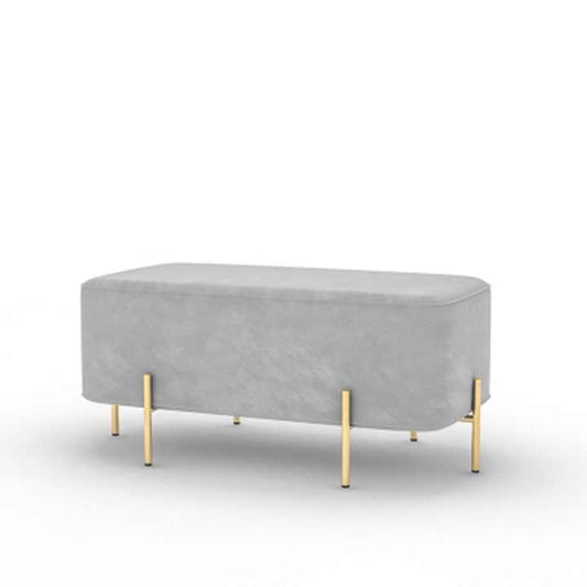 Wooden stool 2 Seater With Steel Stand -1105 - 92Bedding