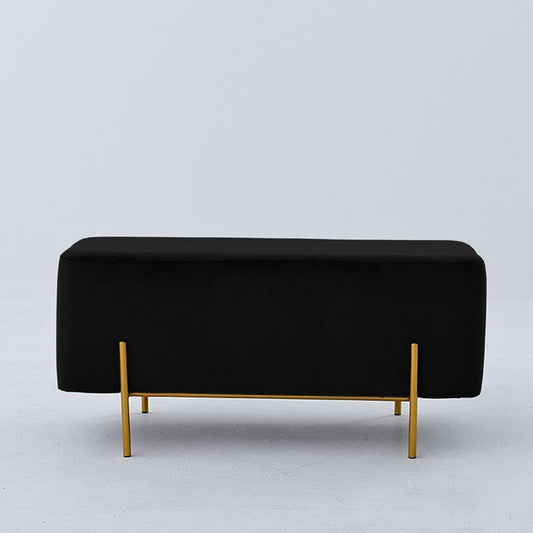 Wooden stool 2 Seater With Steel Stand - 260 - 92Bedding