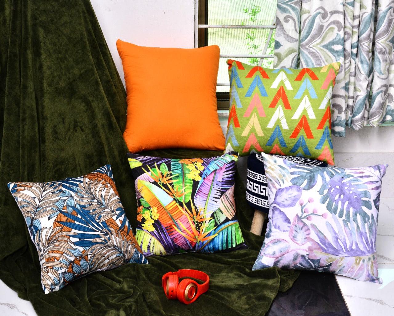 Pack of 5 Duck Digital Printed Cushion covers - 92Bedding