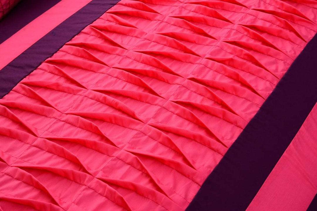 8 Pcs Twisted Pleated Duvet set - 92Bedding