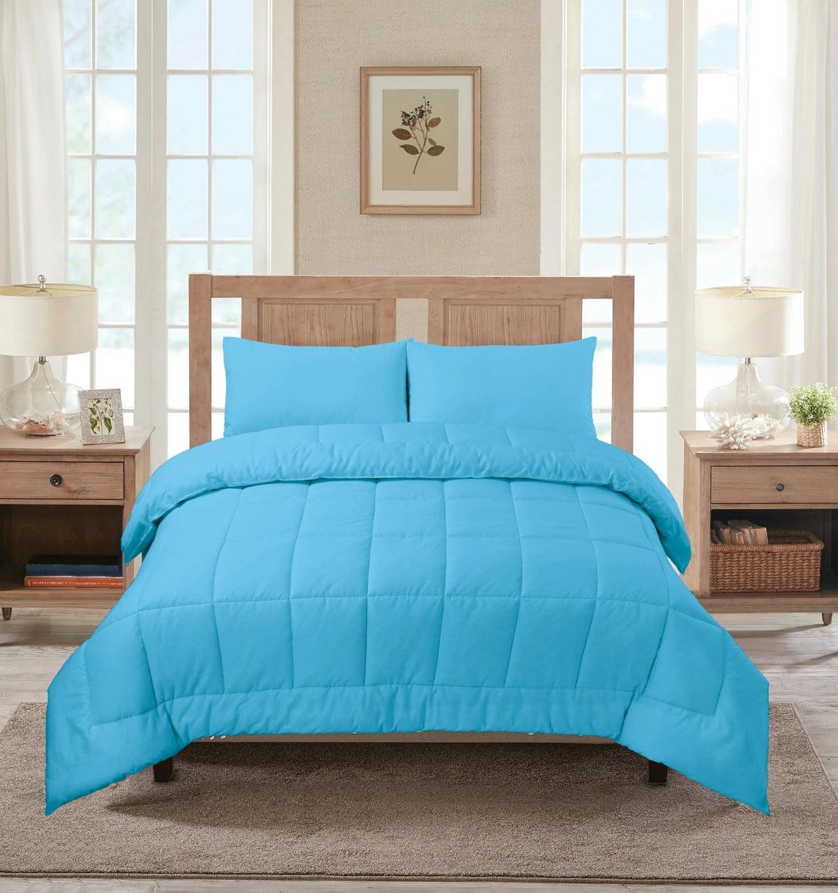 Sky Blue Summer Comforter - 92Bedding