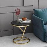 Modern Metal Side Table Black (002) - 92Bedding
