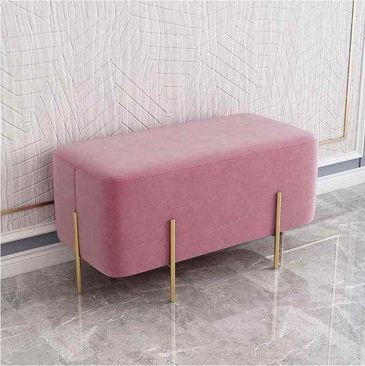 Wooden stool 2 Seater With Steel Stand -1107 - 92Bedding