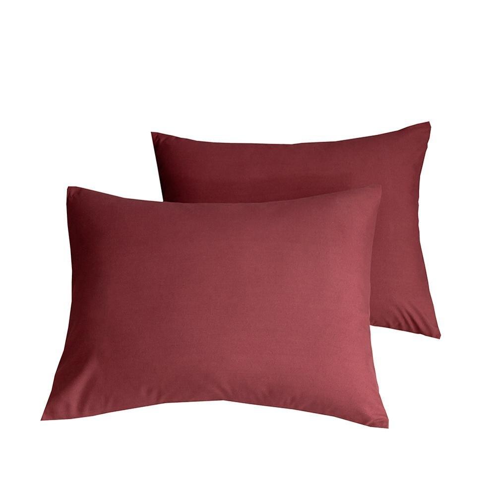 Luxury Maroon Duvet Set - 8 Pieces - 92Bedding