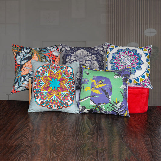 Pack of 5 Duck Digital Printed Cushion covers - 92Bedding