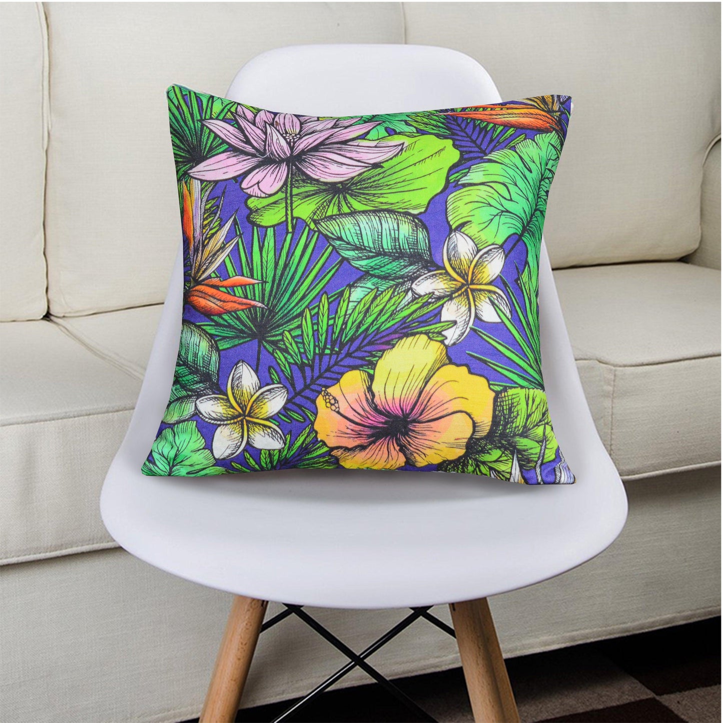 Pack of 5 Duck Digital Printed Cushion covers - 92Bedding