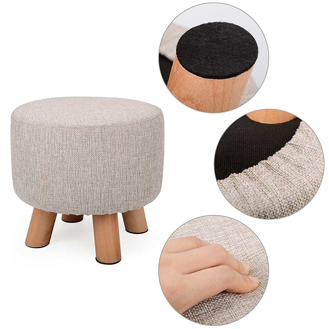 Wooden stool round shape - 142 - 92Bedding