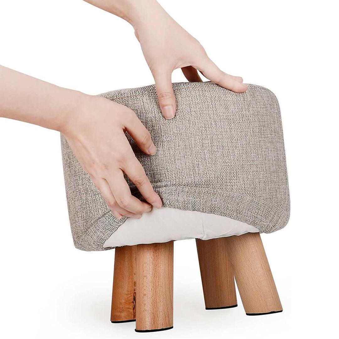 Wooden stool round shape - 142 - 92Bedding