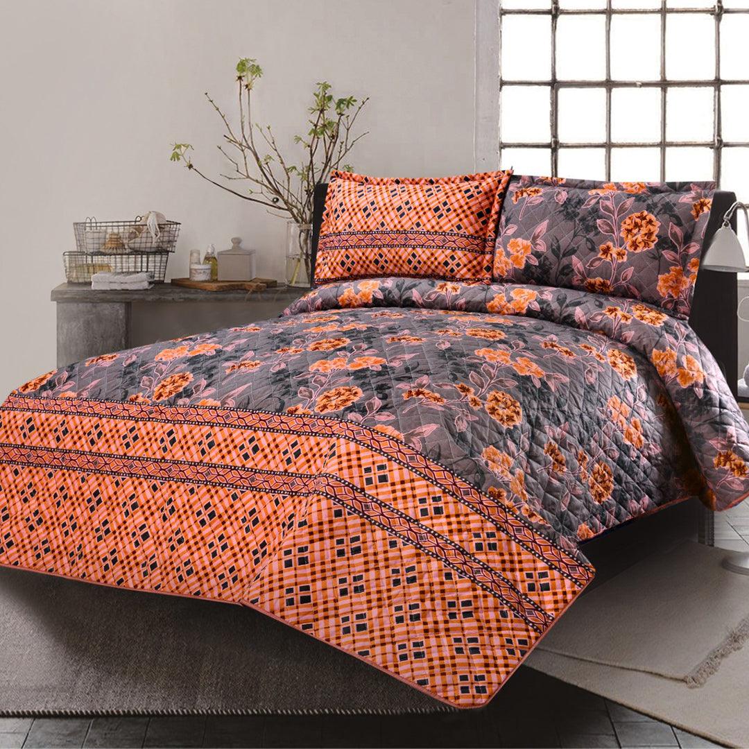 3 Pcs Luxury Printed Bedspread - 92Bedding