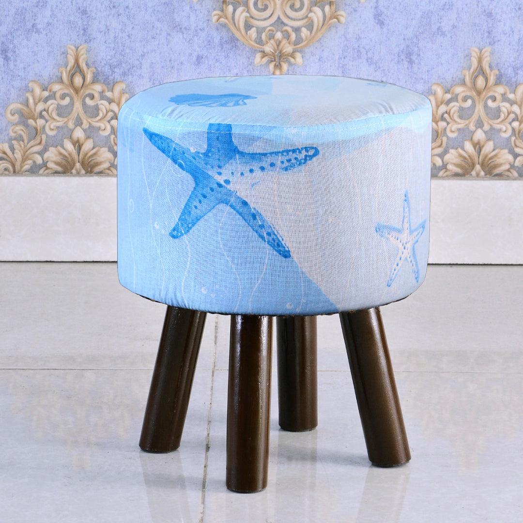 Wooden stool round shape-467 - 92Bedding
