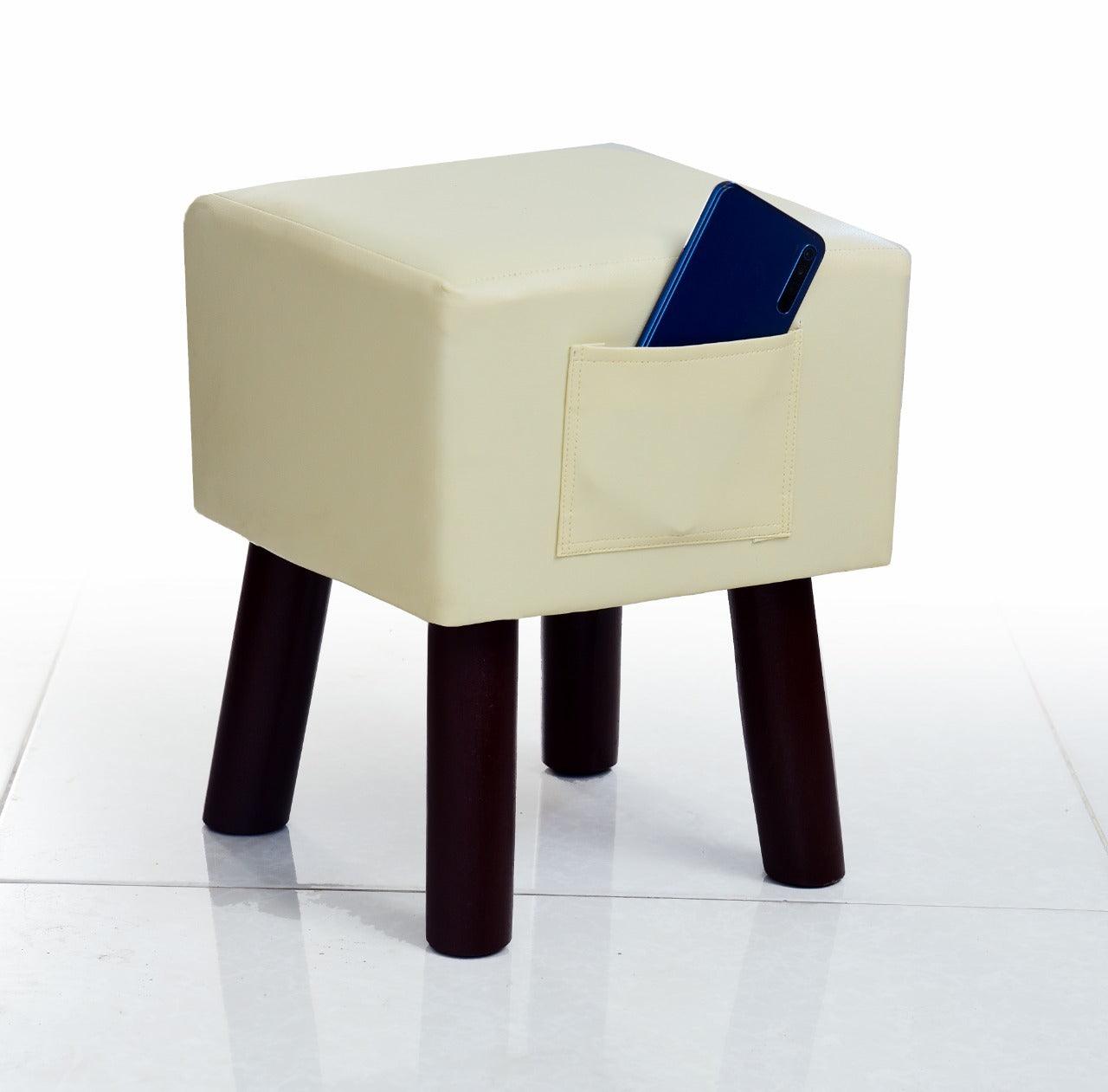 Wooden stool Square shape With Pocket - 153 - 92Bedding