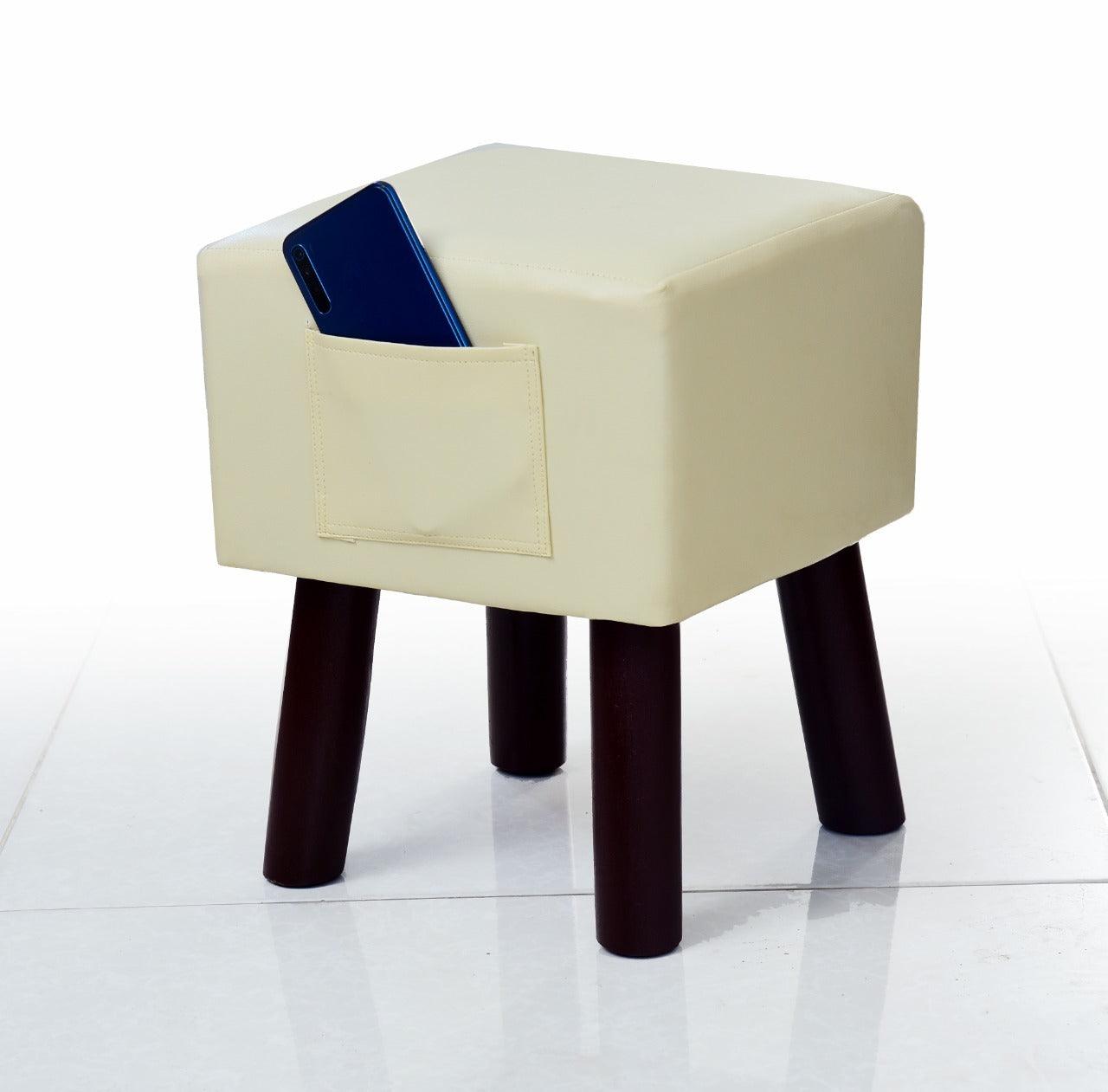 Wooden stool Square shape With Pocket - 153 - 92Bedding