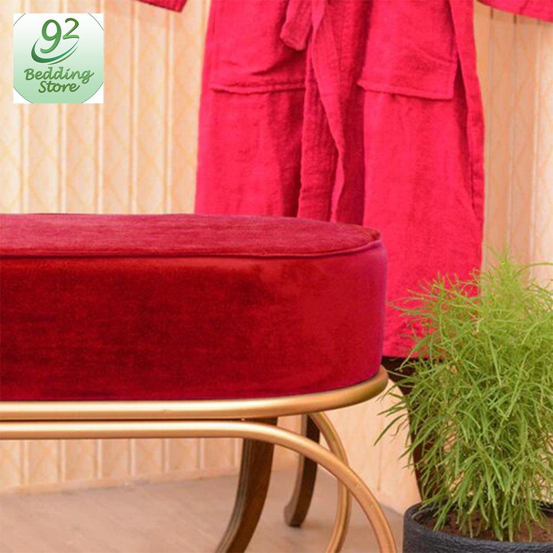 3 SEATER LUXURY STOOL WITH SHOE RACK - 1005 - 92Bedding