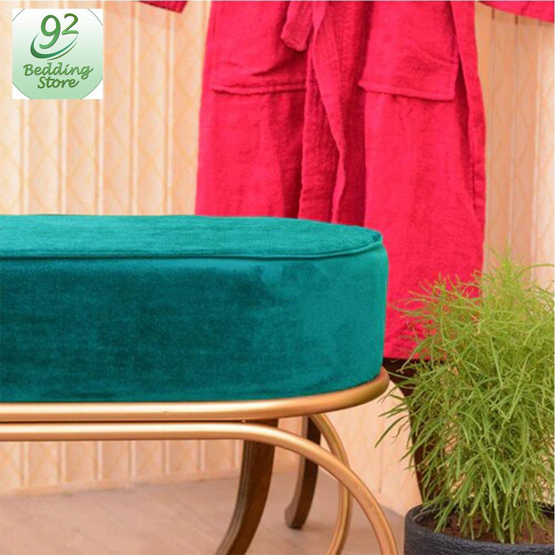 3 SEATER LUXURY STOOL WITH SHOE RACK - 1006 - 92Bedding