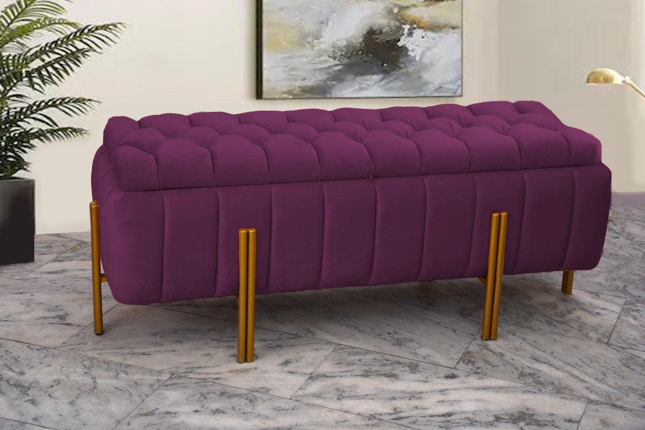 3 Seater Luxury Ottoman Storage Box -1066 - 92Bedding