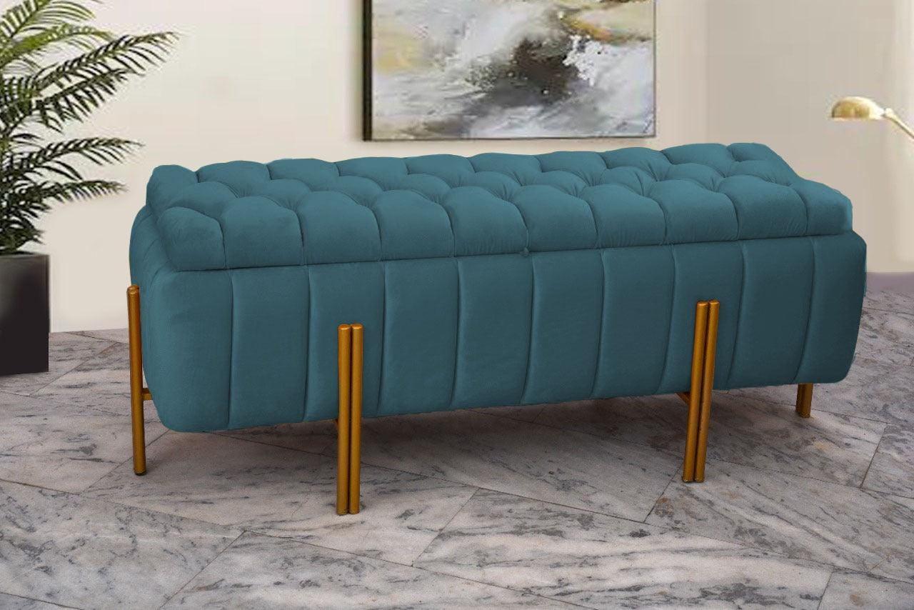 3 Seater Luxury Ottoman Storage Box -1066 - 92Bedding