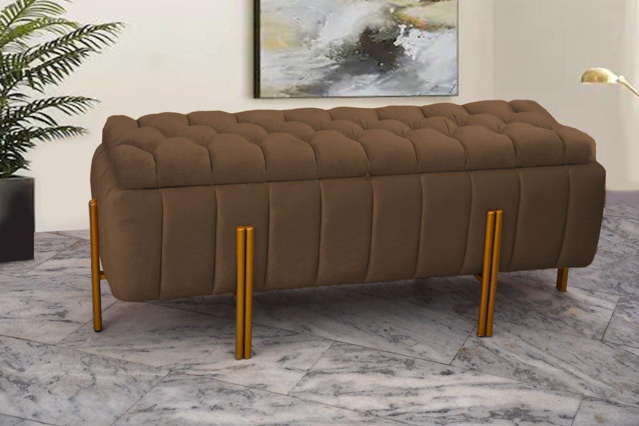 3 Seater Luxury Ottoman Storage Box -1066 - 92Bedding