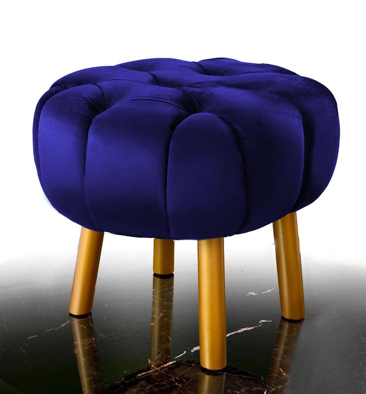 Luxury Single Seater Ottoman Stool -1067 - 92Bedding