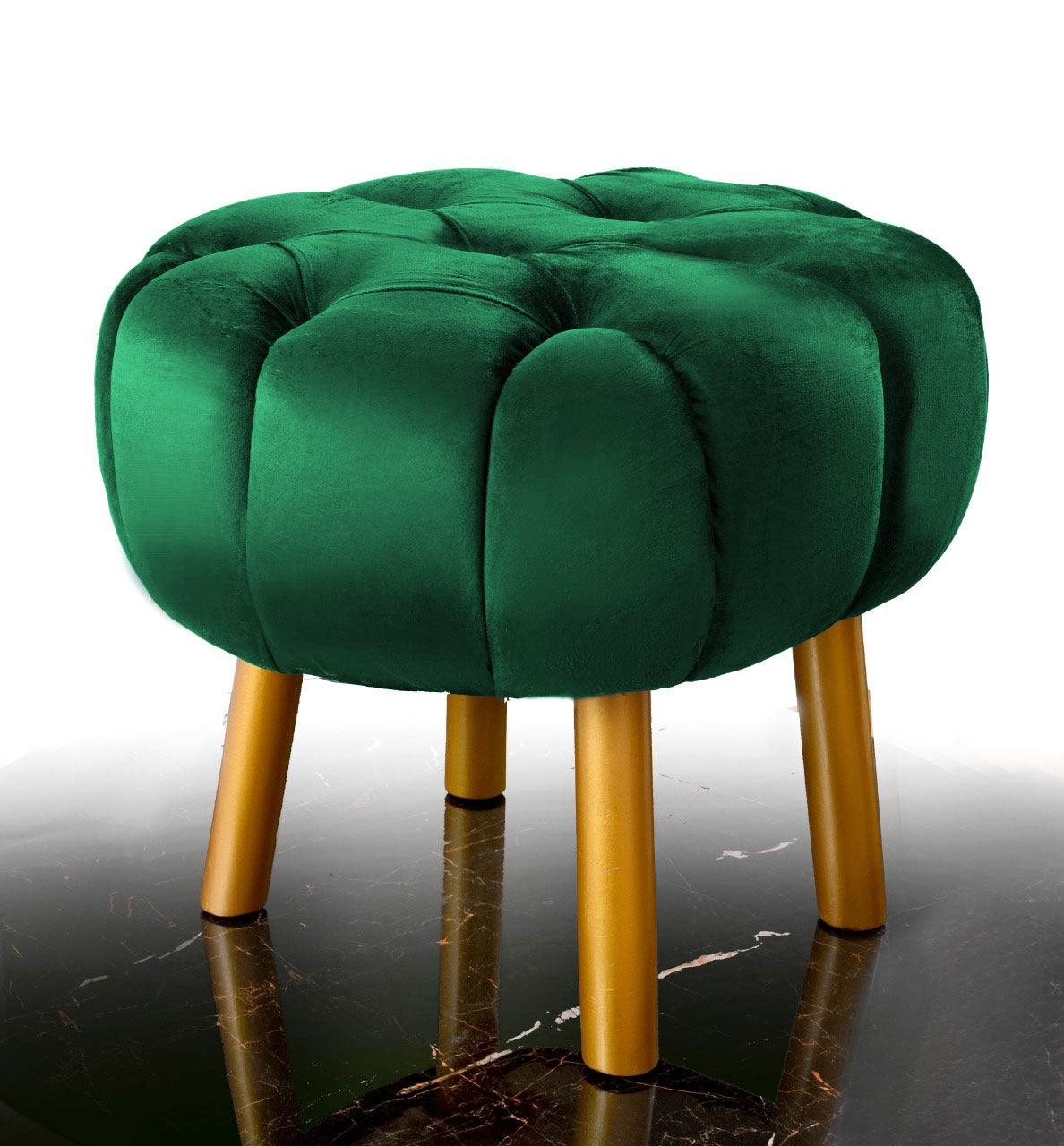 Luxury Single Seater Ottoman Stool -1067 - 92Bedding