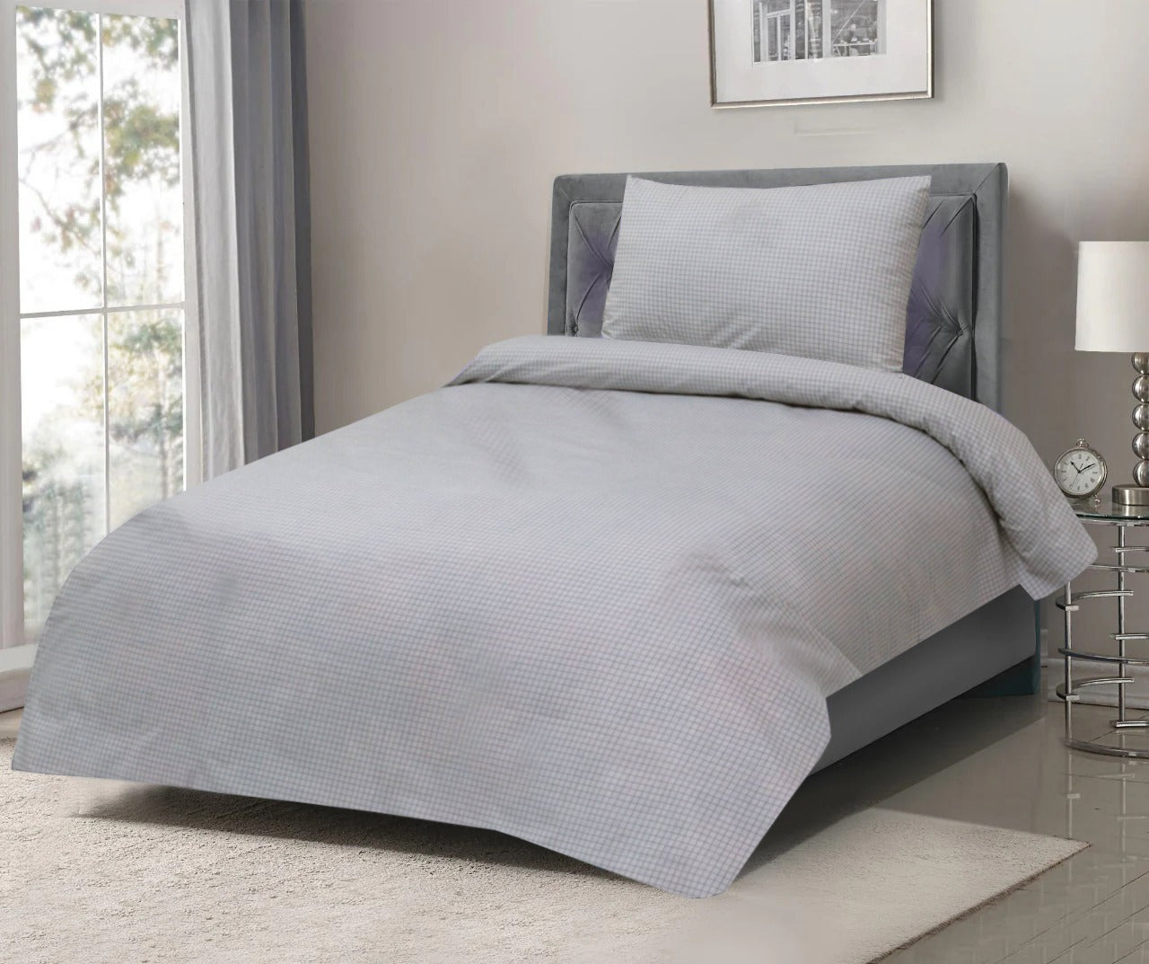 2 Pcs Printed Bed Sheet MHS-881