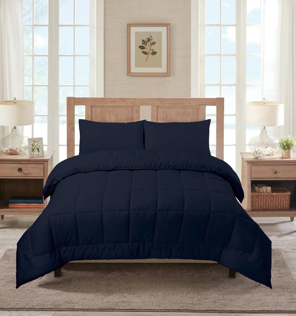 Navy Summer Comforter - 92Bedding