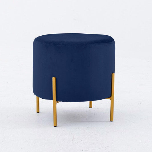 Wooden stool Round shape With Steel Stand - 162 - 92Bedding
