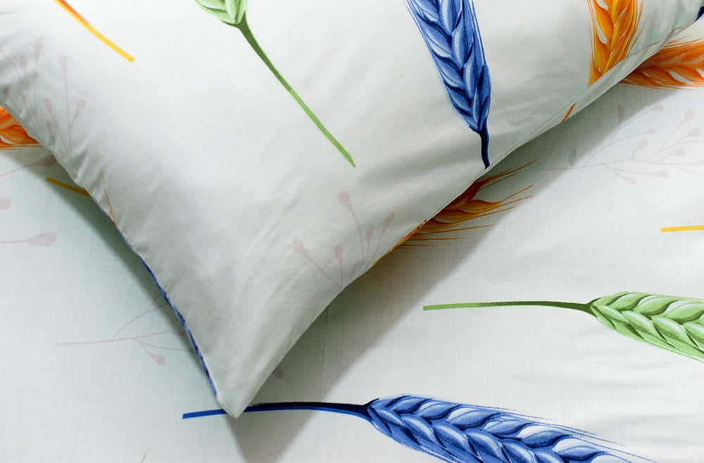 2 Pcs Printed Bed Sheet MHS-855