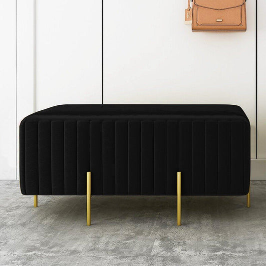 Wooden stool 2 Seater With Steel Stand - 259 - 92Bedding