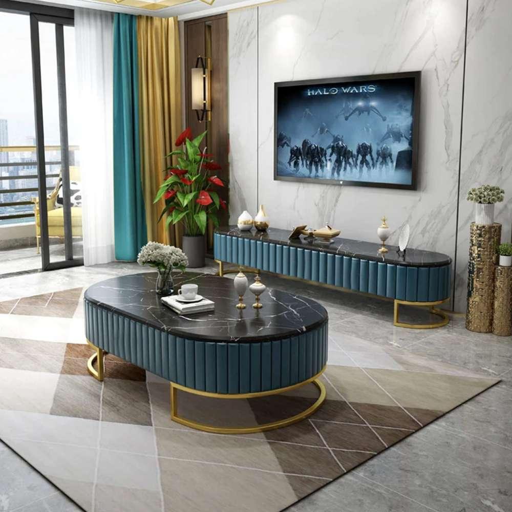 Luxury Creative Style Center Table & TV Combination Living Room Set -812 - 92Bedding
